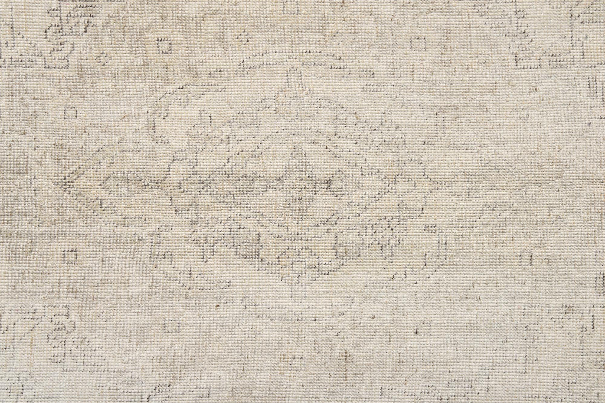 6' 7 x 9' 2 Hand Knotted Ultra Vintage Persian Wool Rug