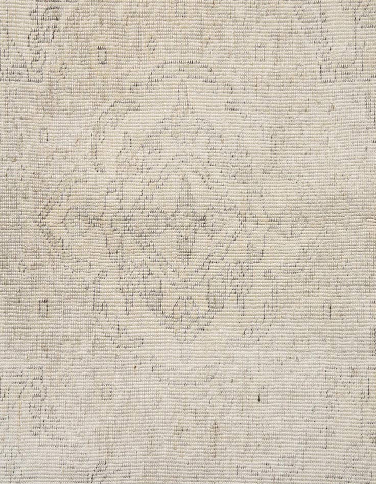 Detail image of 6' 7 x 9' 2  Hand Knotted Ultra Vintage Persian Wool Rug