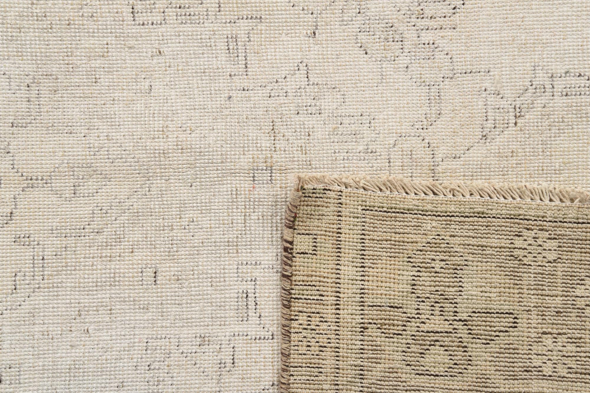 6' 7 x 9' 2 Hand Knotted Ultra Vintage Persian Wool Rug