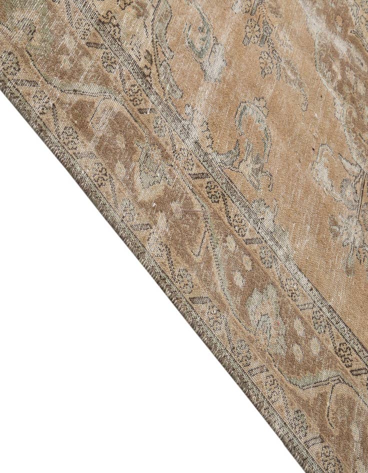 Detail image of 8' 2 x 10' 10  Hand Knotted Ultra Vintage Persian Wool Rug