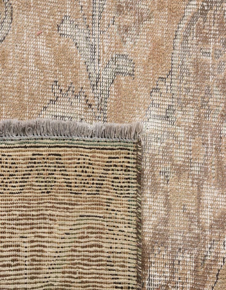 Detail image of 8' 2 x 10' 10  Hand Knotted Ultra Vintage Persian Wool Rug