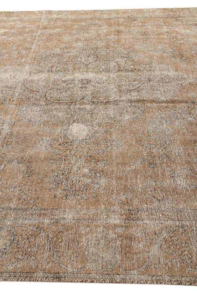 8' 10 x 12' 7 Hand Knotted Ultra Vintage Persian Wool Rug