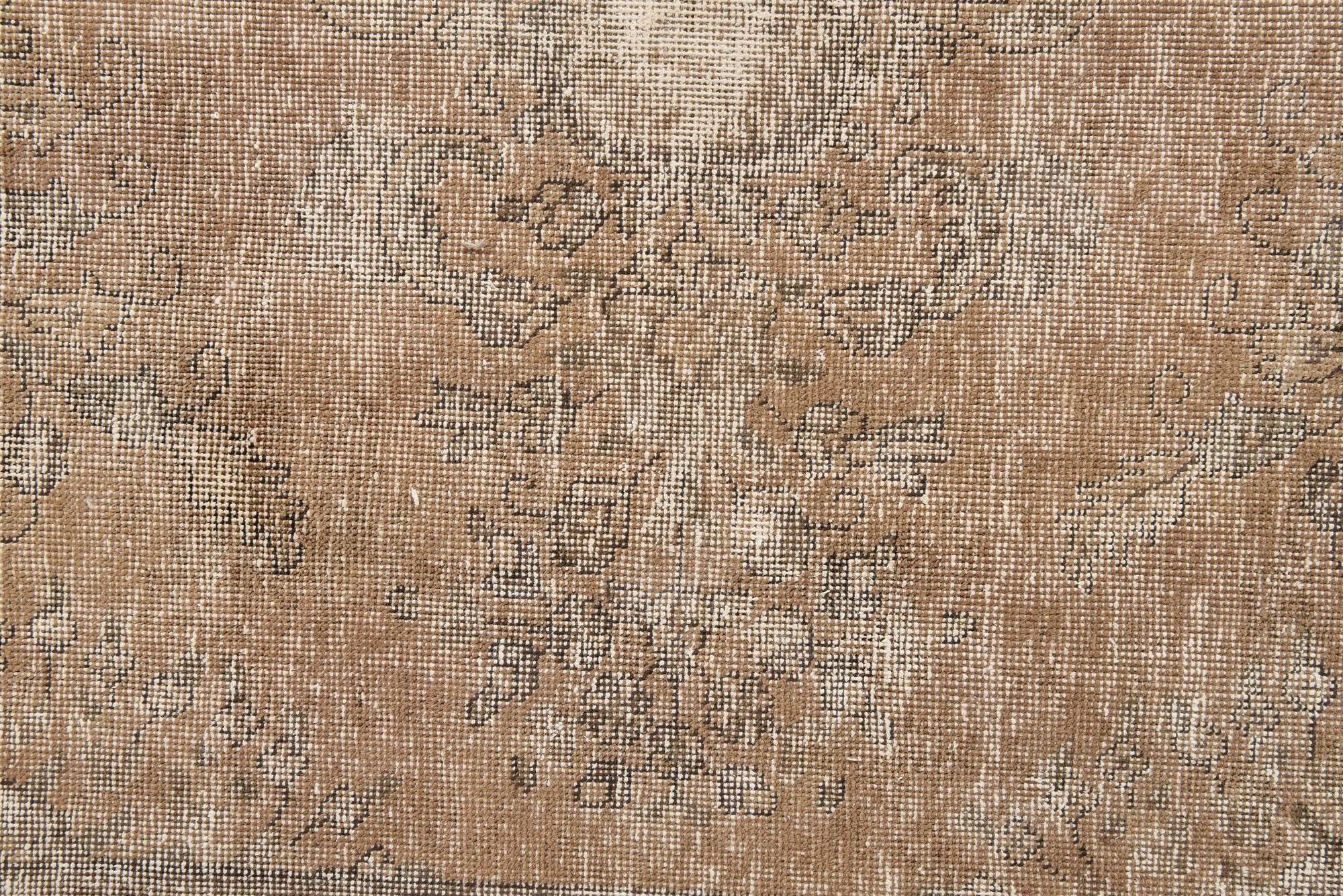 8' 10 x 12' 7 Hand Knotted Ultra Vintage Persian Wool Rug