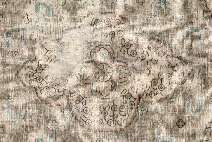 9' 5 x 12' 5 Hand Knotted Ultra Vintage Persian Wool Rug