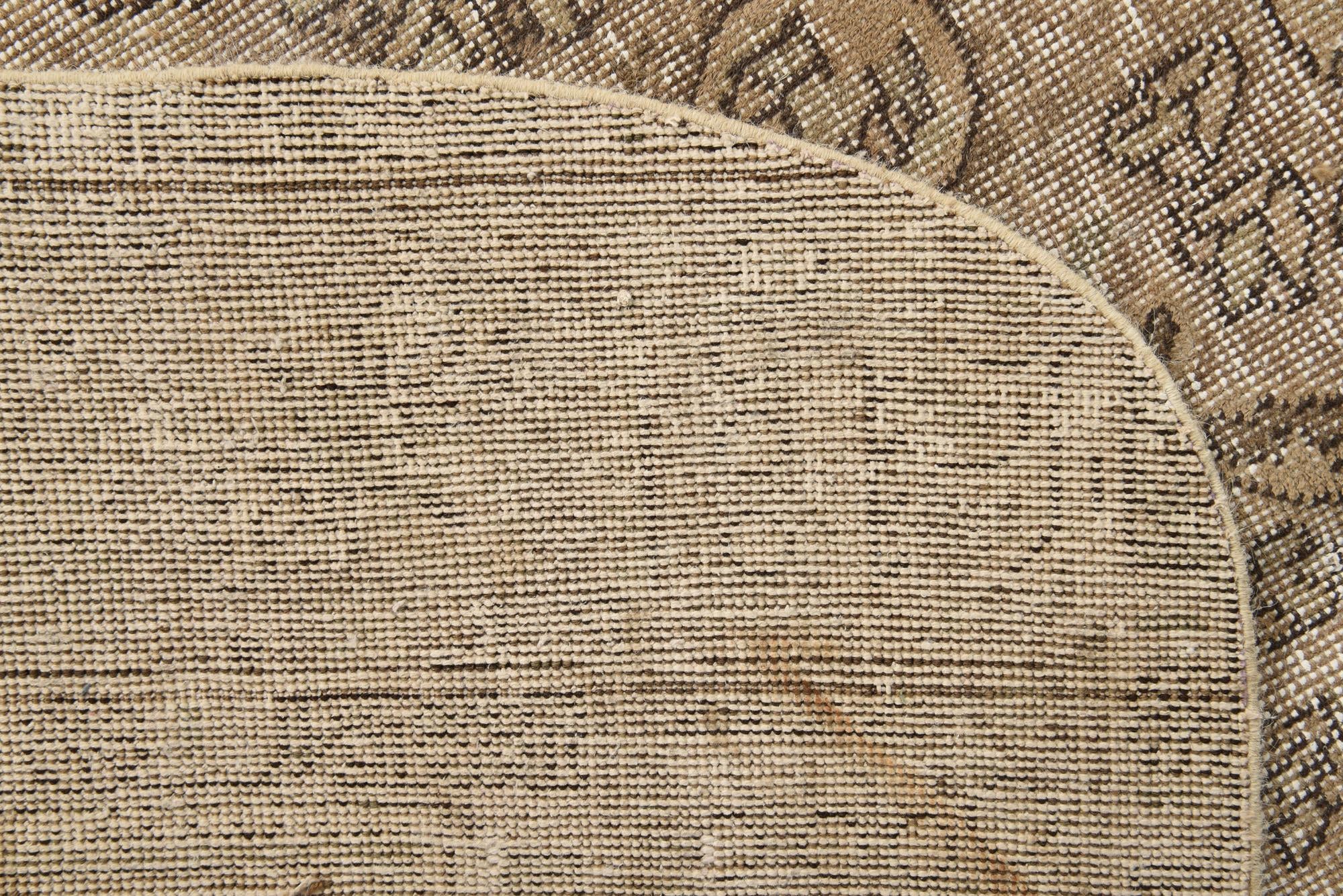 7' 10 x 11' Hand Knotted Ultra Vintage Persian Wool Rug
