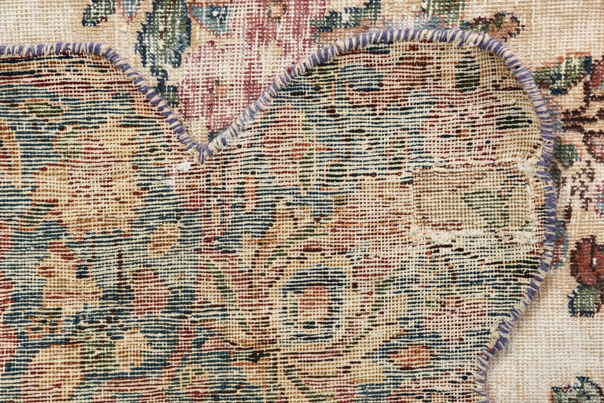 6' 2 x 10' 8 Hand Knotted Ultra Vintage Persian Wool Rug