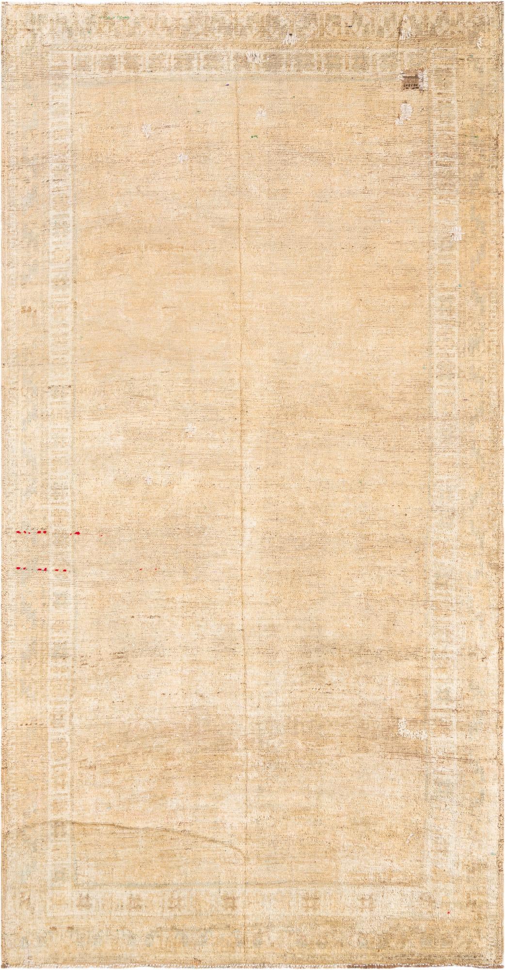 5' x 9' Hand Knotted Ultra Vintage Persian Wool Rug