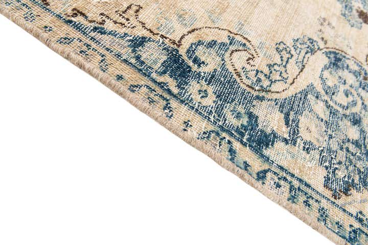 6' 6 x 9' 4 Hand Knotted Ultra Vintage Persian Wool Rug