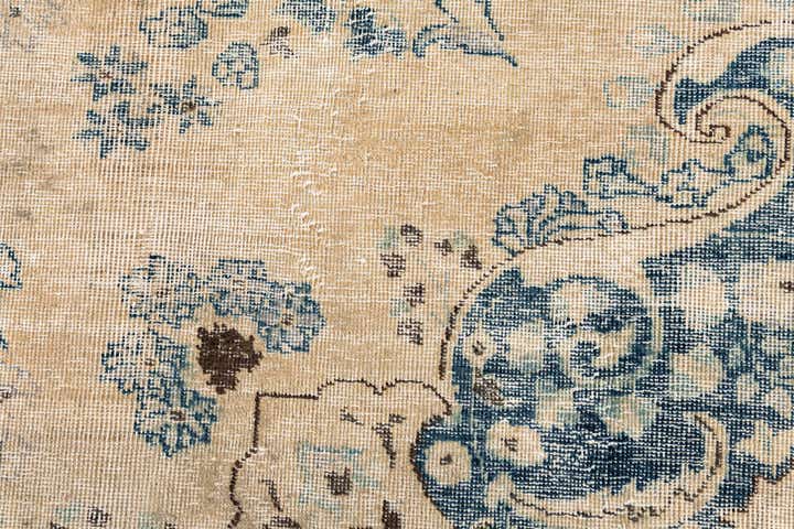 6' 6 x 9' 4 Hand Knotted Ultra Vintage Persian Wool Rug
