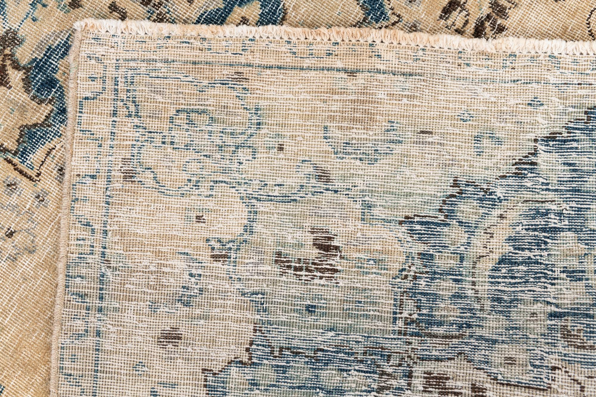 6' 6 x 9' 4 Hand Knotted Ultra Vintage Persian Wool Rug