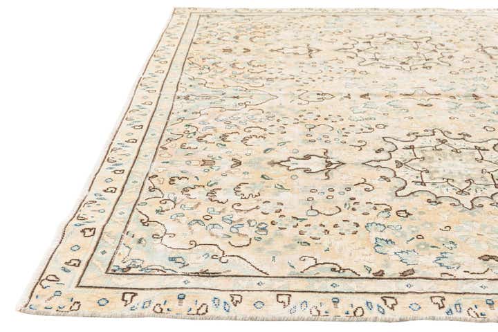 7' 1 x 10' 8 Hand Knotted Ultra Vintage Wool Rug