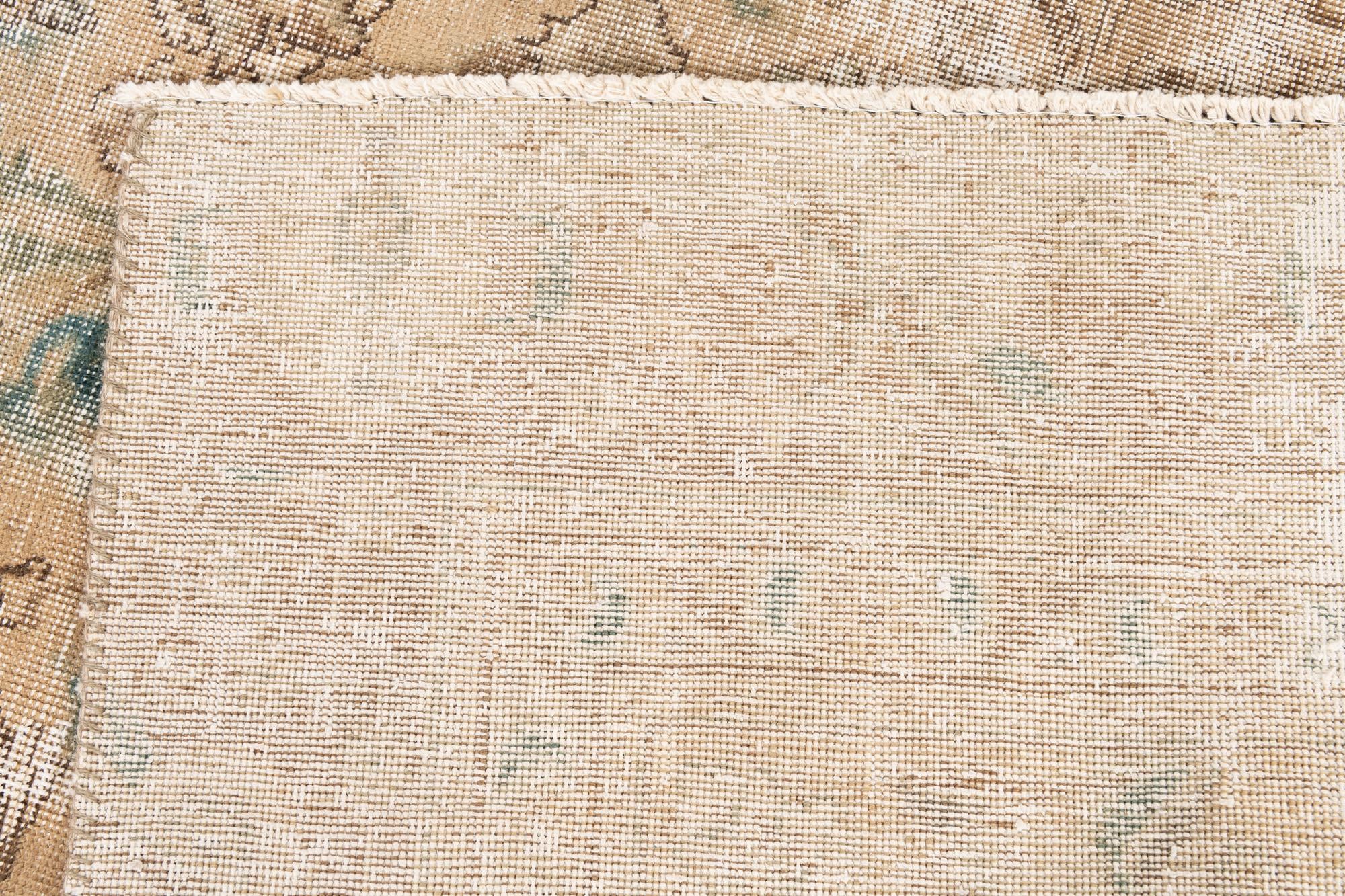 8' 9 x 11' 8 Hand Knotted Ultra Vintage Wool Rug