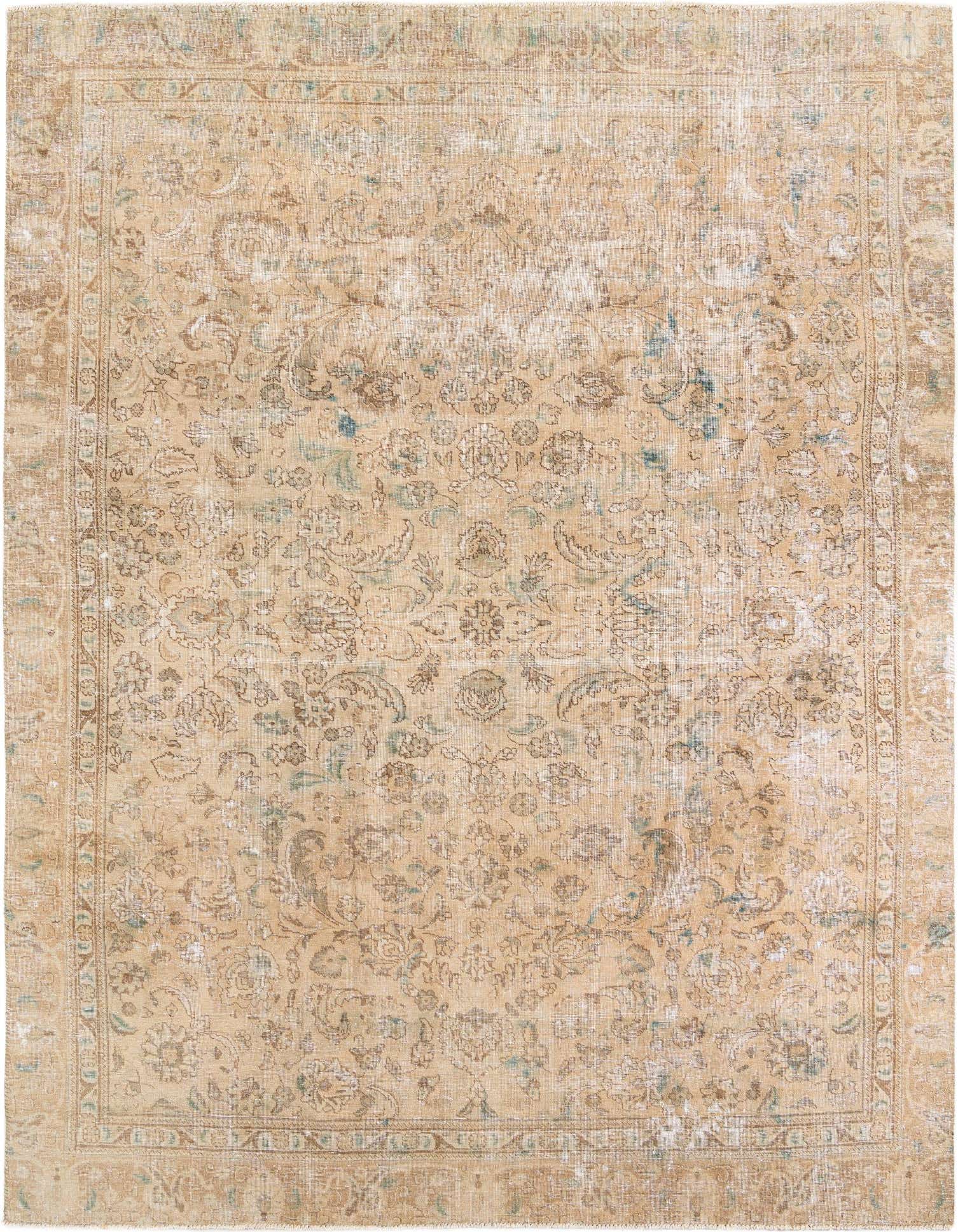 Primary image 8' 9 x 11' 8  Hand Knotted Ultra Vintage Wool Rug