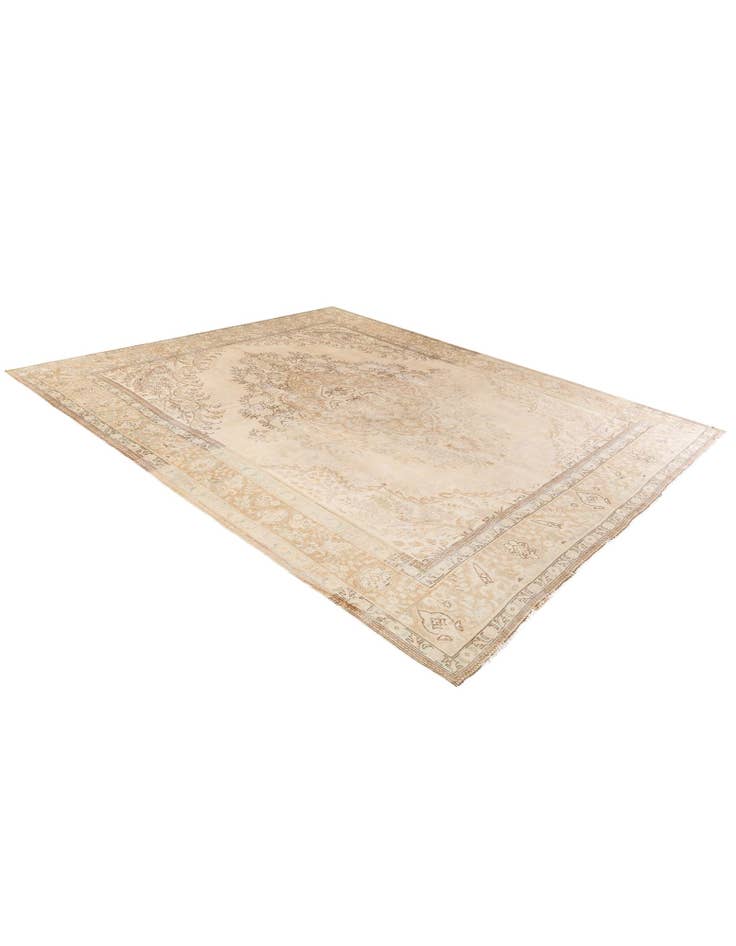 Detail image of 10' x 13' 3 Hand Knotted Ultra Vintage Wool Rug