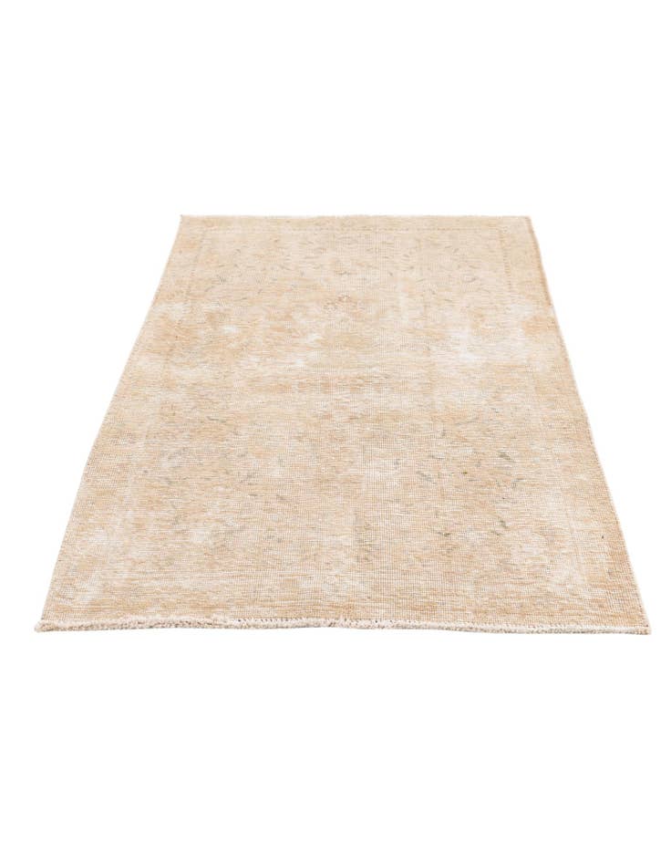 Detail image of 3' 1 x 4' 7 Hand Knotted Ultra Vintage Persian Wool Rug
