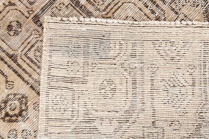 3' 7 x 6' 5 Hand Knotted Ultra Vintage Persian Wool Rug