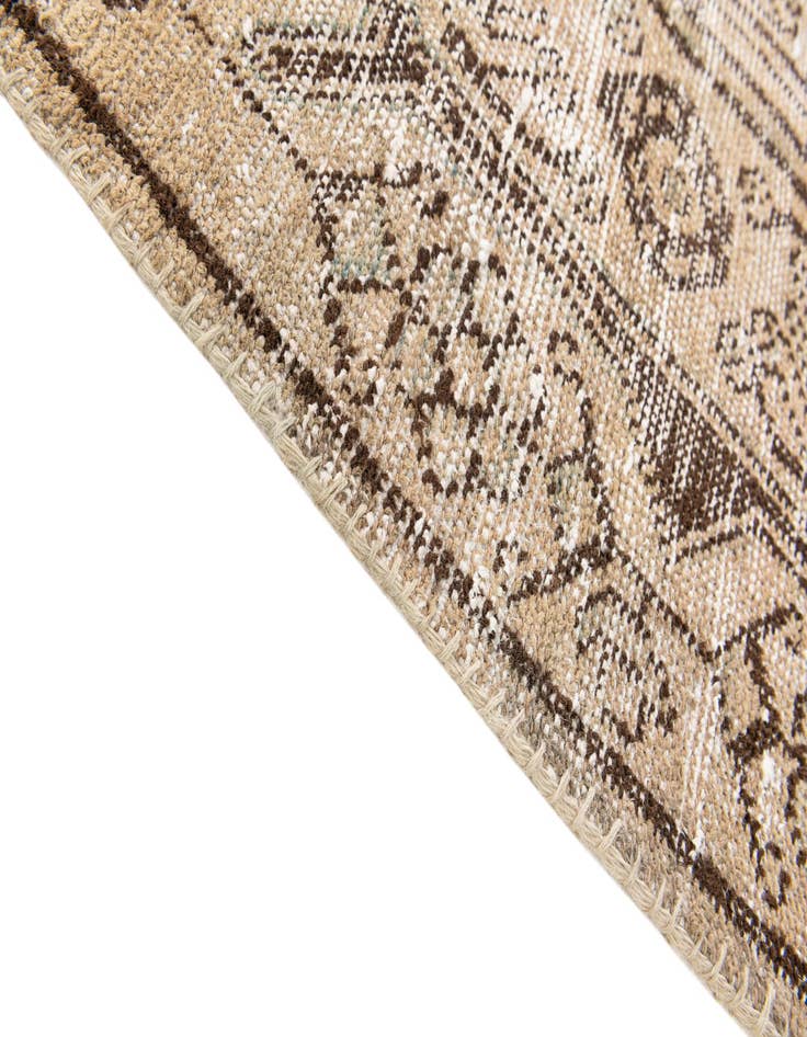 Detail image of 3' 7 x 6' 5  Hand Knotted Ultra Vintage Persian Wool Rug