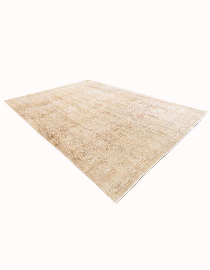 7' 10 x 10' 8 Hand Knotted Ultra Vintage Persian Wool Rug