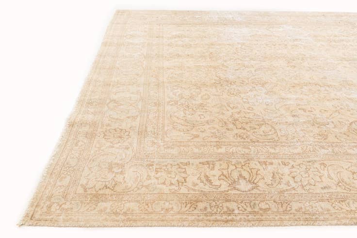 Detail image of 7' 10 x 10' 8 Hand Knotted Ultra Vintage Persian Wool Rug