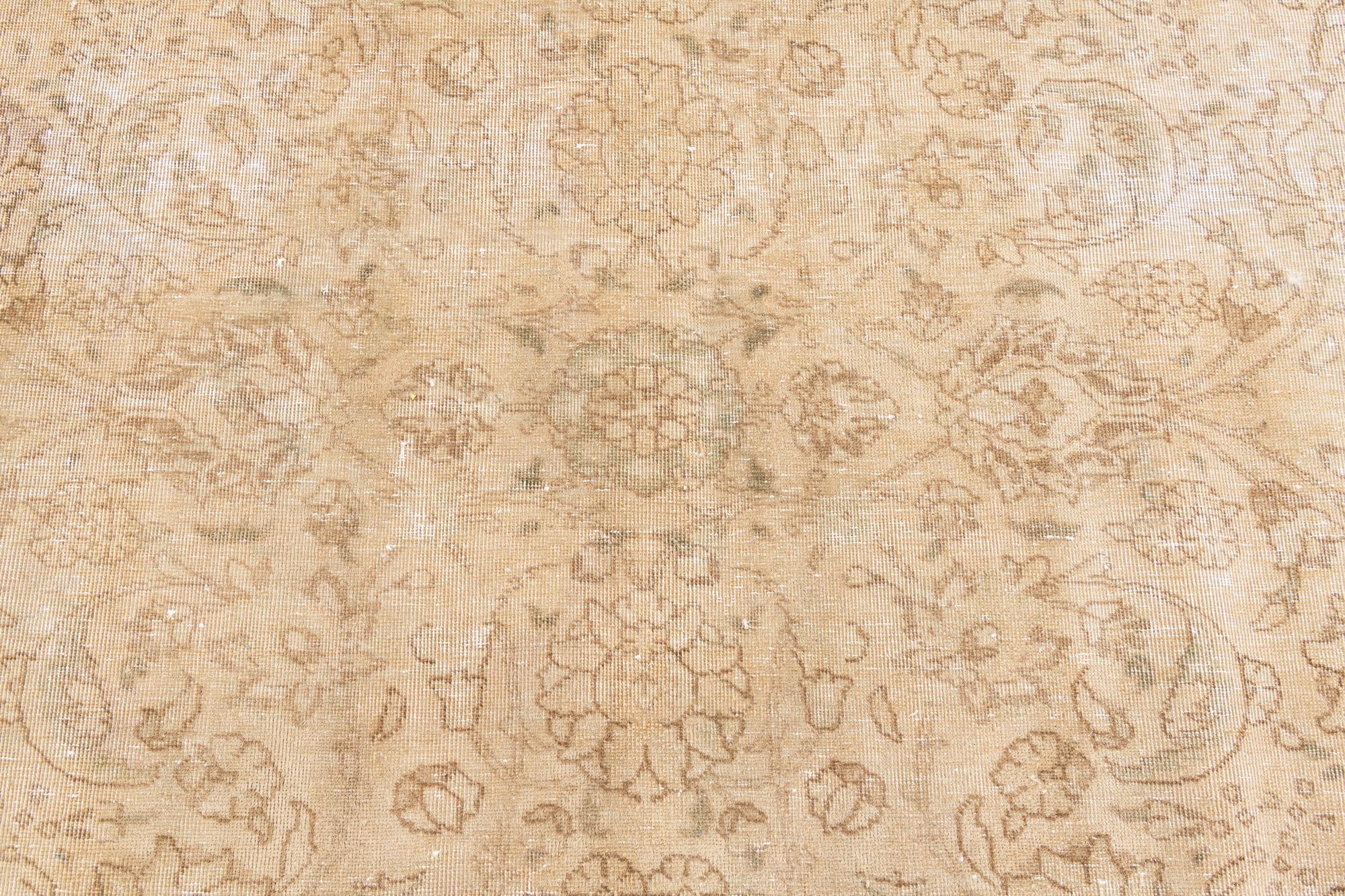 7' 10 x 10' 8 Hand Knotted Ultra Vintage Persian Wool Rug