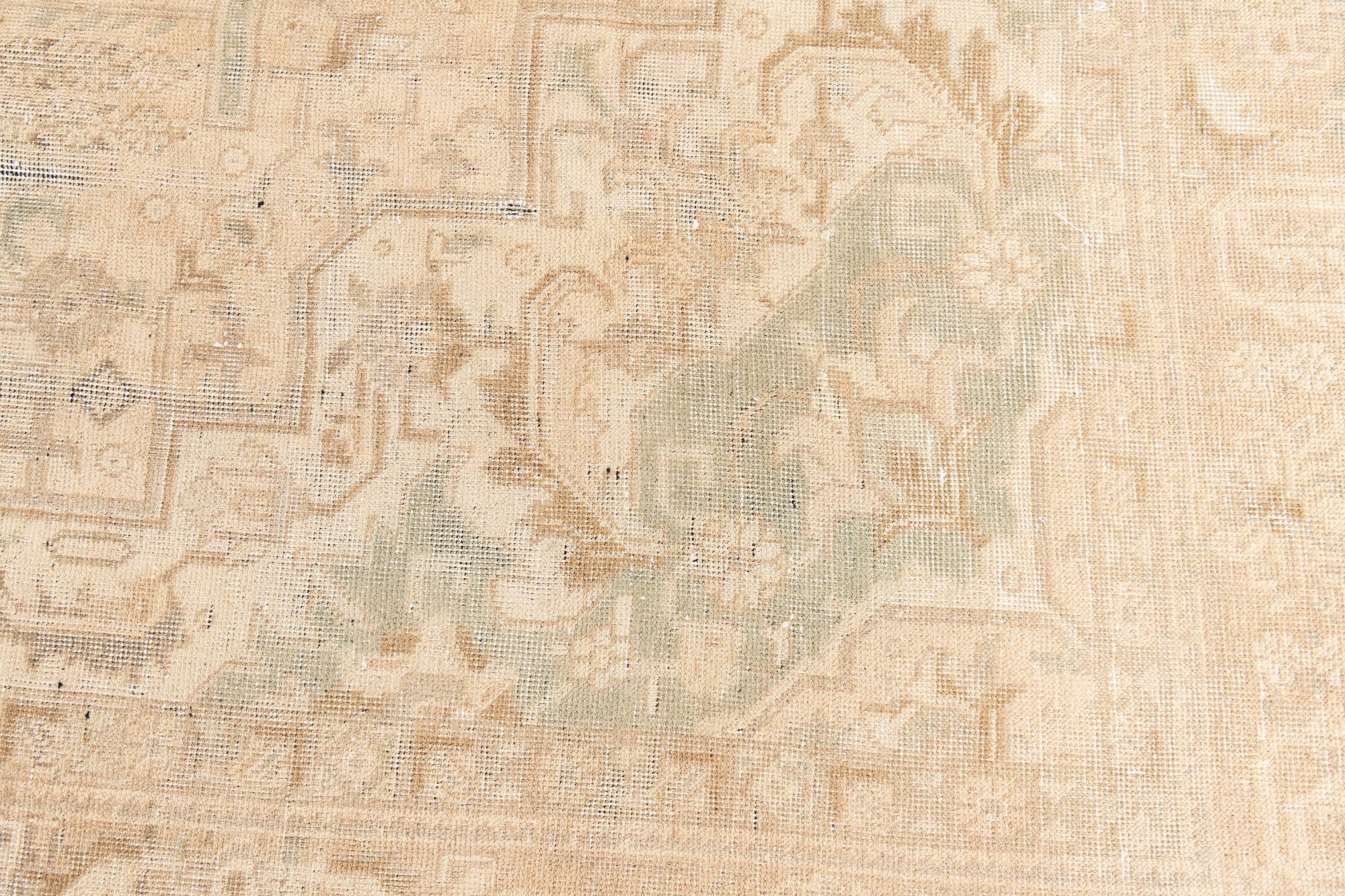 9' 5 x 12' 6 Hand Knotted Ultra Vintage Persian Wool Rug