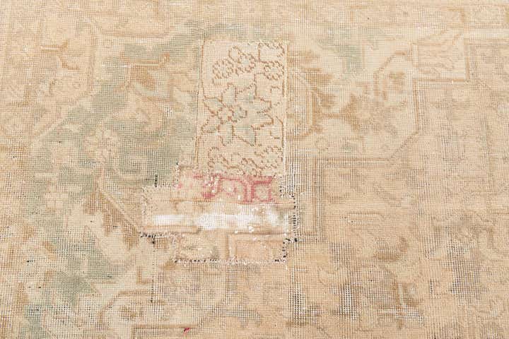 9' 5 x 12' 6 Hand Knotted Ultra Vintage Persian Wool Rug