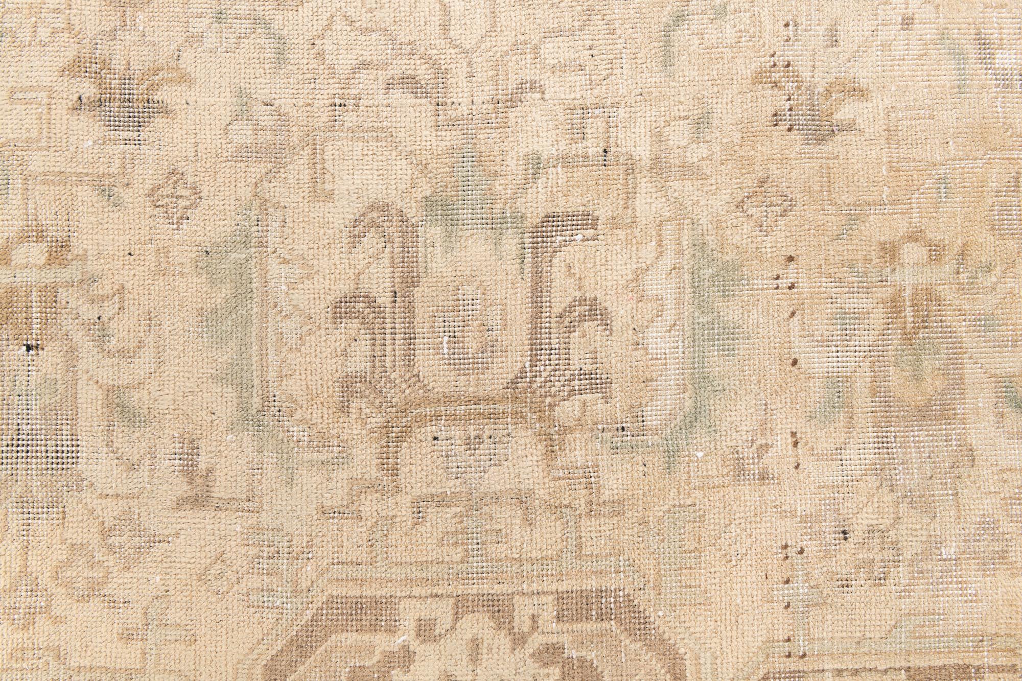 9' 5 x 12' 6 Hand Knotted Ultra Vintage Persian Wool Rug