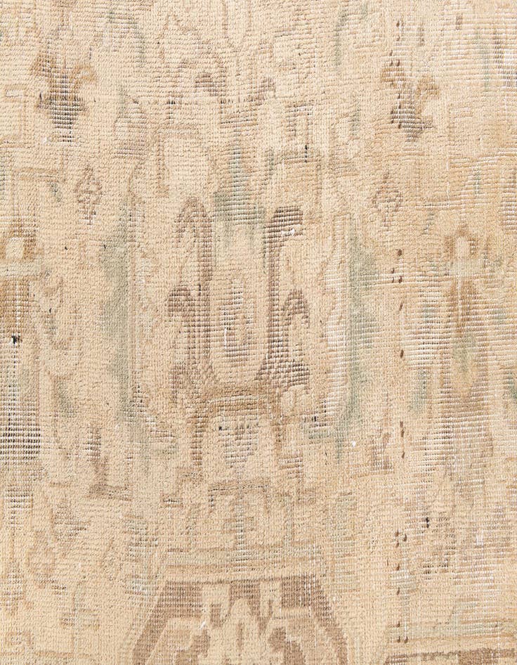 Detail image of 9' 5 x 12' 6  Hand Knotted Ultra Vintage Persian Wool Rug
