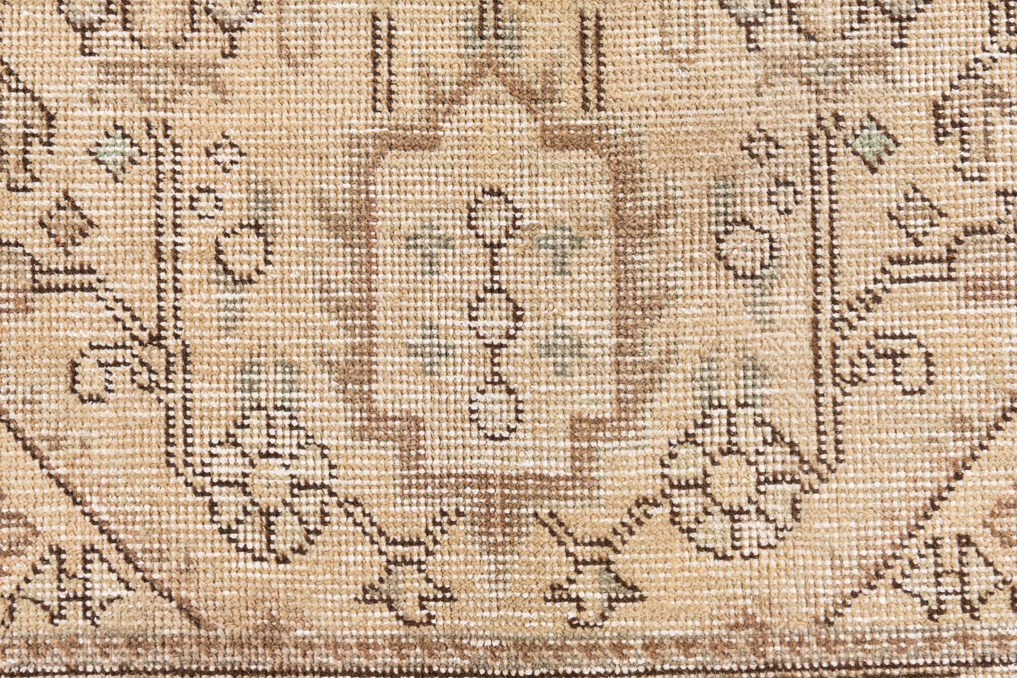 6' 5 x 9' 6 Hand Knotted Ultra Vintage Persian Wool Rug