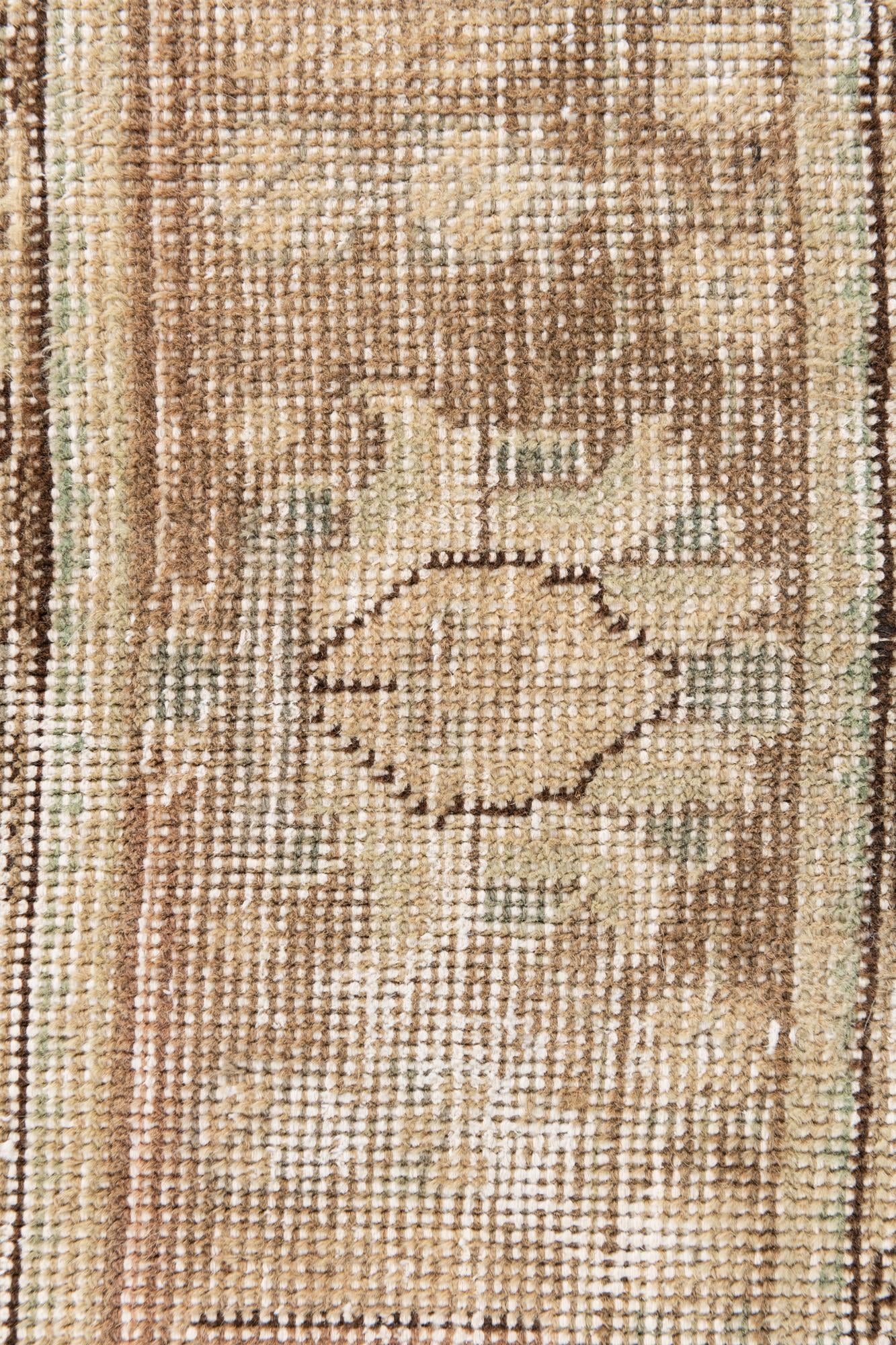 6' 5 x 9' 6 Hand Knotted Ultra Vintage Persian Wool Rug