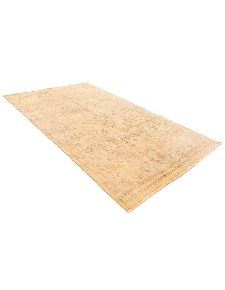 4' 10 x 8' 5 Hand Knotted Ultra Vintage Persian Wool Rug