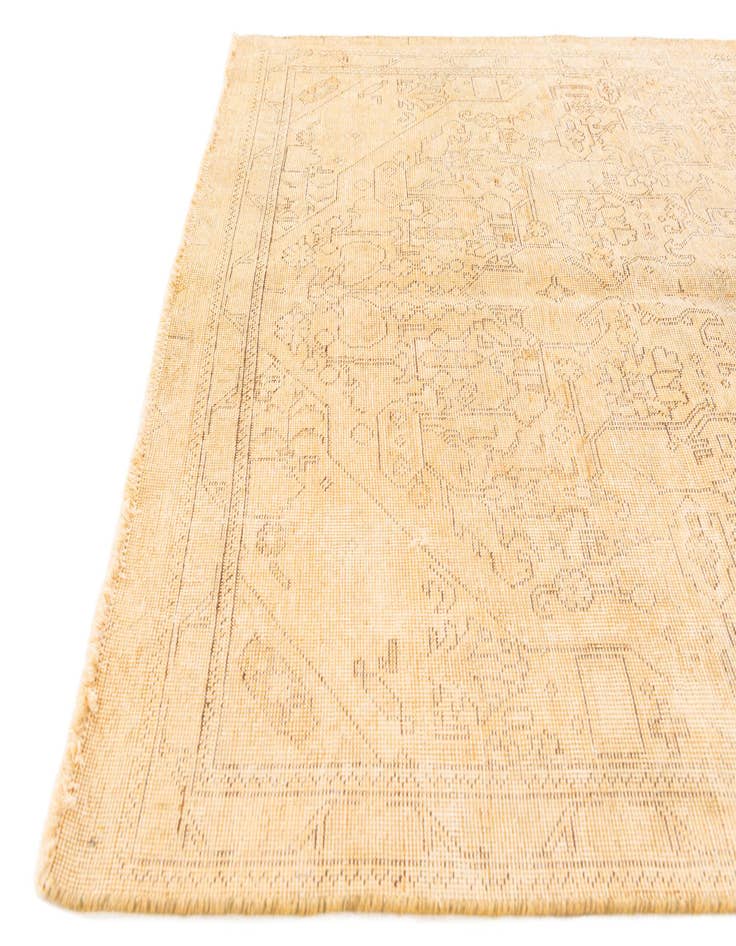 Detail image of 4' 10 x 8' 5  Hand Knotted Ultra Vintage Persian Wool Rug