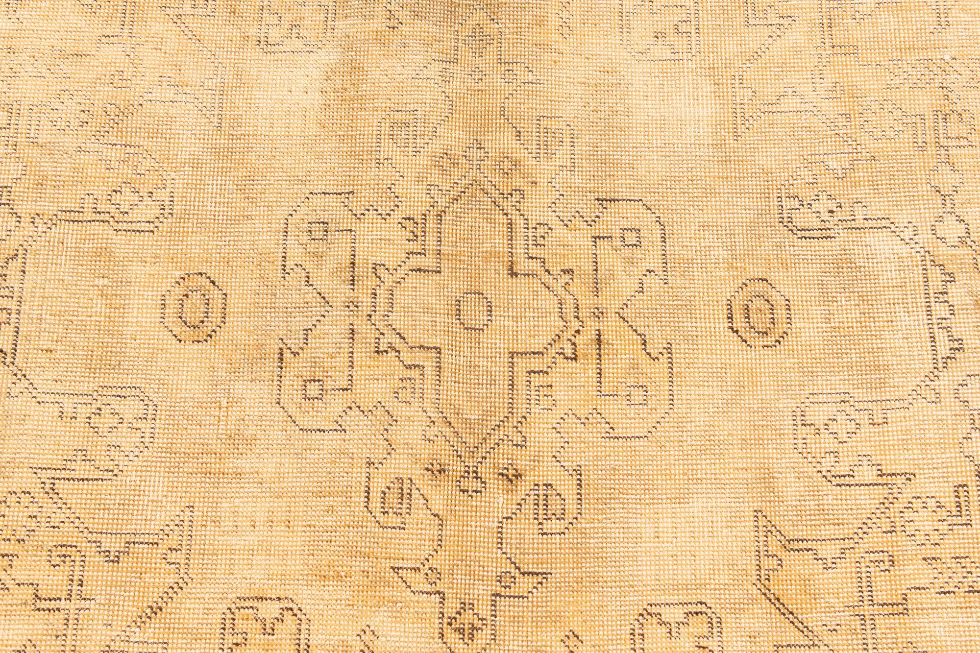 4' 10 x 8' 5 Hand Knotted Ultra Vintage Persian Wool Rug