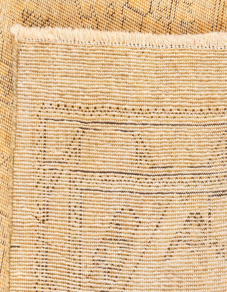 Detail image of 4' 10 x 8' 5  Hand Knotted Ultra Vintage Persian Wool Rug