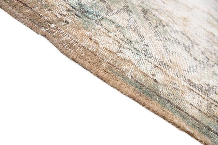 Detail image of 9' 7 x 12' 2 Hand Knotted Ultra Vintage Persian Wool Rug