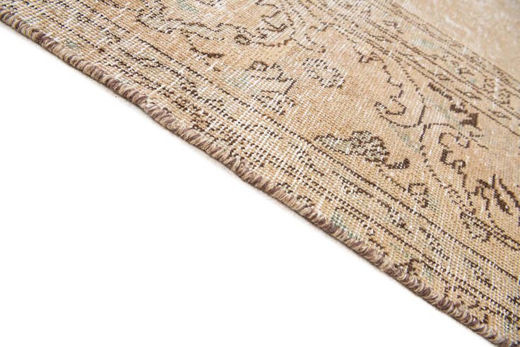 Detail image of 10' 6 x 12' 8 Hand Knotted Ultra Vintage Persian Wool Rug