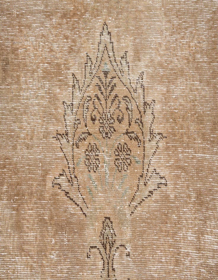 Detail image of 10' 6 x 12' 8  Hand Knotted Ultra Vintage Persian Wool Rug