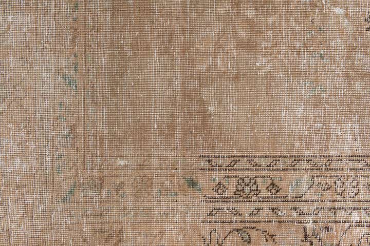 10' 6 x 12' 8 Hand Knotted Ultra Vintage Persian Wool Rug