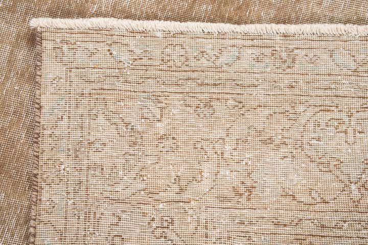 10' 6 x 12' 8 Hand Knotted Ultra Vintage Persian Wool Rug