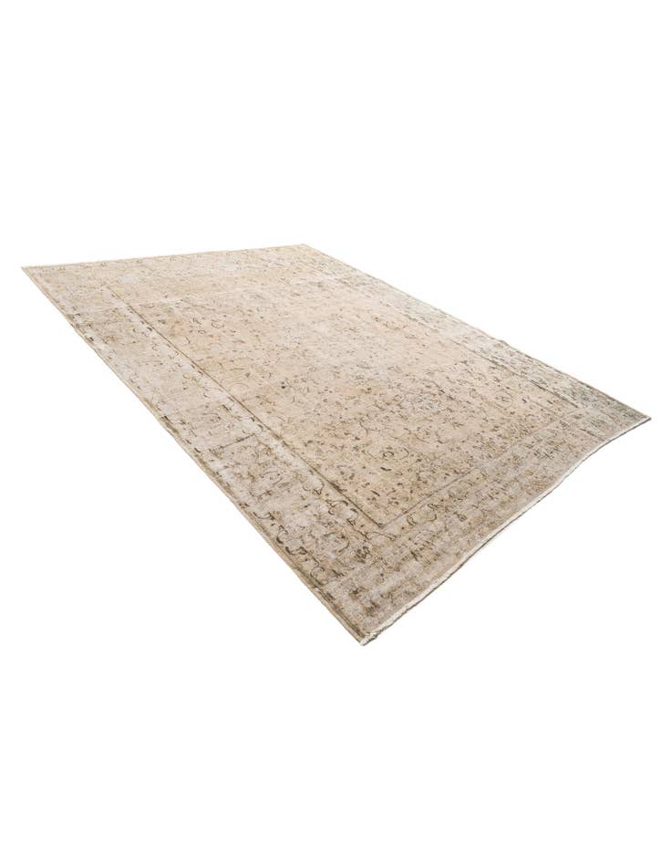 Detail image of 8' x 10' 7  Hand Knotted Ultra Vintage Persian Wool Rug