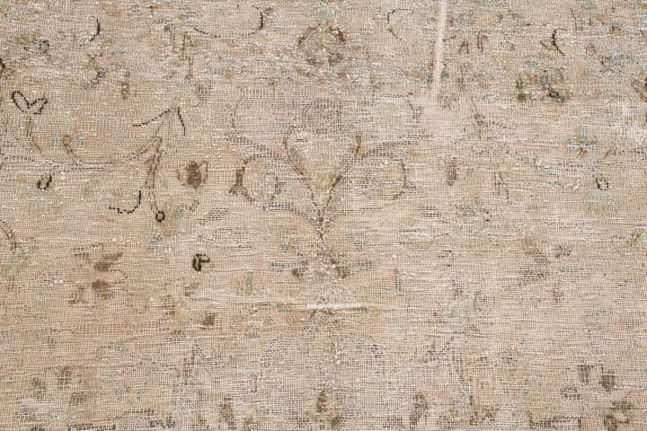 8' x 10' 7 Hand Knotted Ultra Vintage Persian Wool Rug