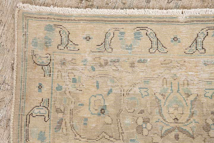 8' x 10' 7 Hand Knotted Ultra Vintage Persian Wool Rug
