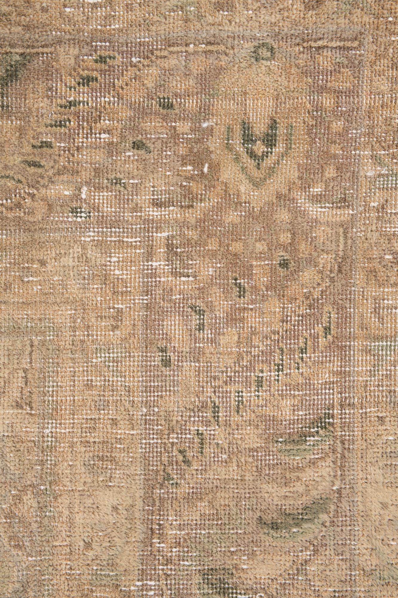 6' 7 x 9' 8 Hand Knotted Ultra Vintage Persian Wool Rug