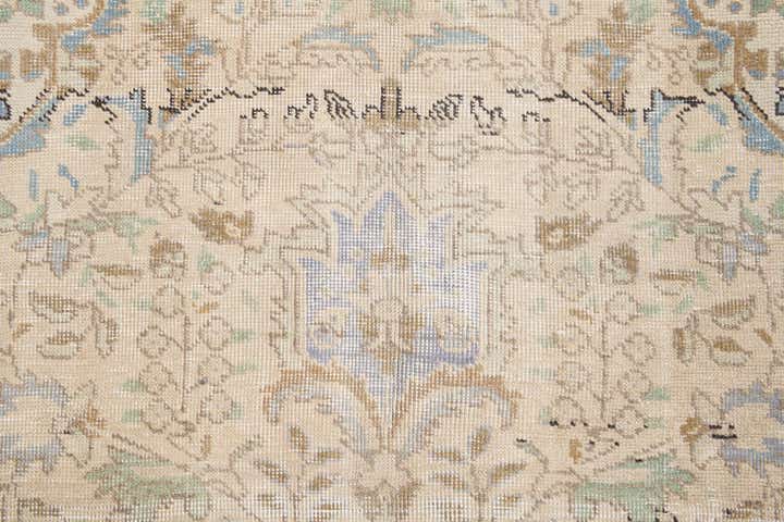 6' 5 x 9' 7 Hand Knotted Ultra Vintage Persian Wool Rug