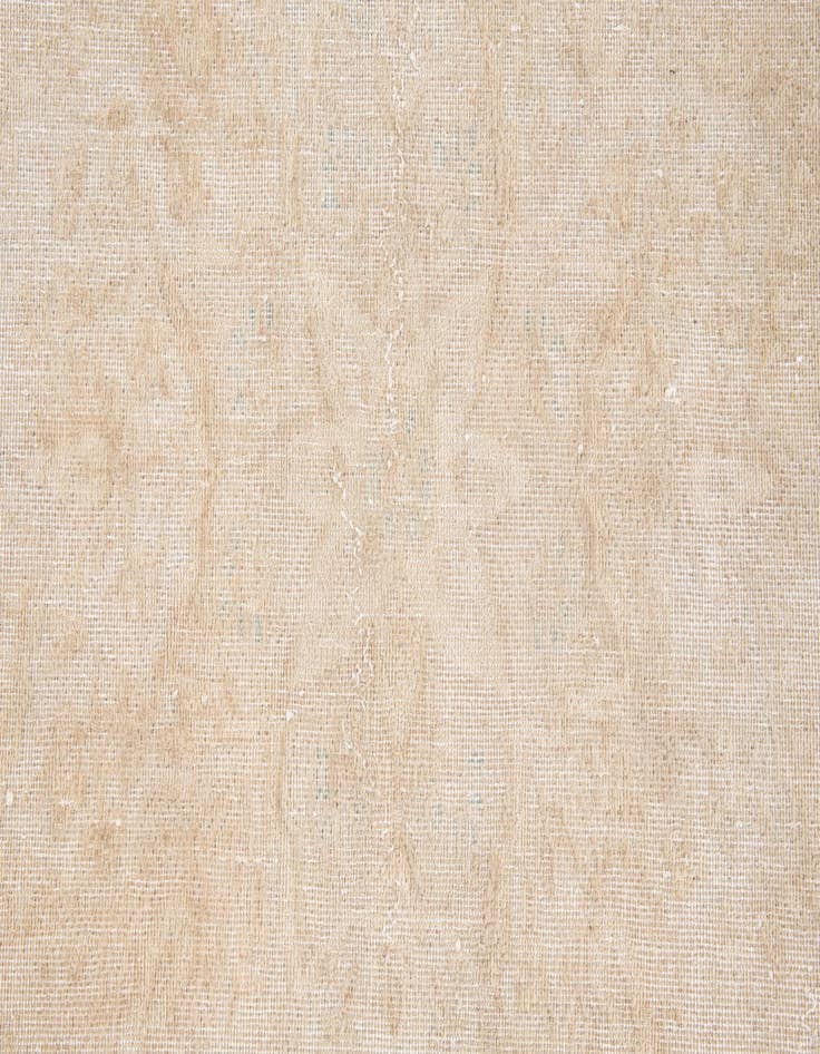 Detail image of 6' 6 x 9'  Hand Knotted Ultra Vintage Persian Wool Rug