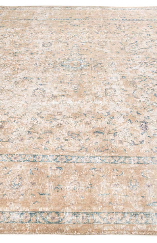 9' 2 x 12' 9 Hand Knotted Ultra Vintage Persian Wool Rug