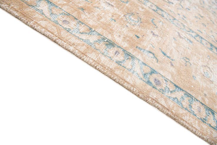 Detail image of 9' 2 x 12' 9 Hand Knotted Ultra Vintage Persian Wool Rug