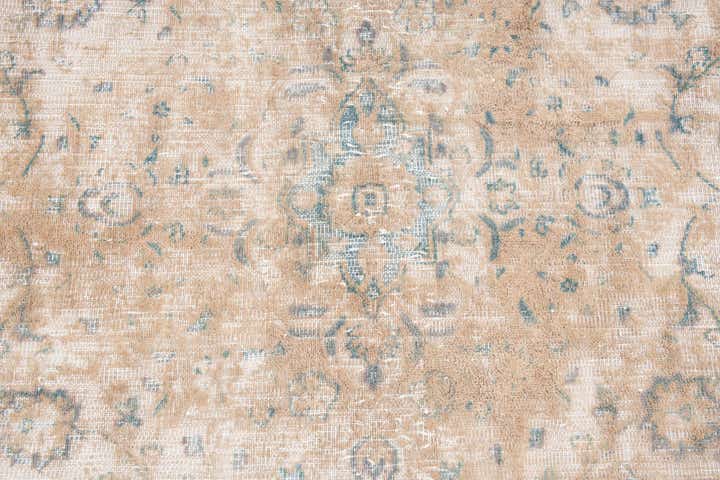 9' 2 x 12' 9 Hand Knotted Ultra Vintage Persian Wool Rug