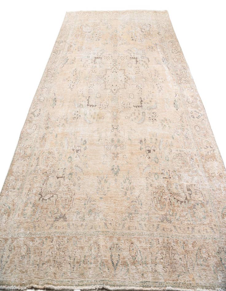 Detail image of 9' x 12' 8  Hand Knotted Ultra Vintage Persian Wool Rug