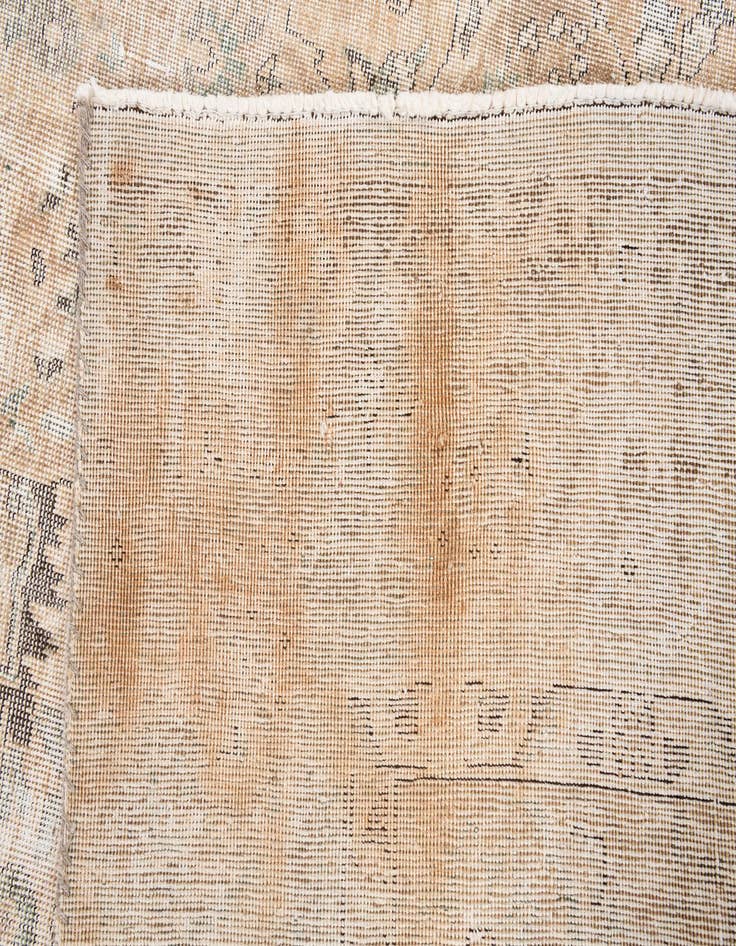 Detail image of 9' x 12' 8  Hand Knotted Ultra Vintage Persian Wool Rug